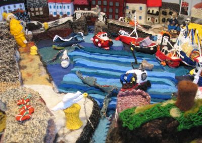 North Light Arts Past Projects, Knitting the Harbour